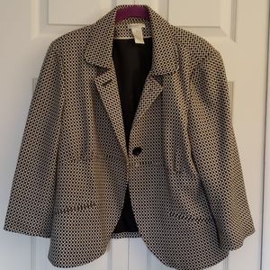 Worthington blazer w/pockets